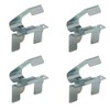 cyclingcolors 4 x Socket Spring Steel Clamp Furniture Clips Holder