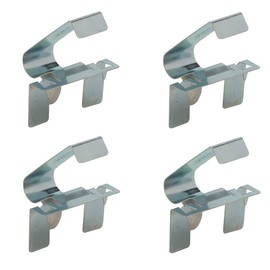cyclingcolors 4 x Socket Spring Steel Clamp Furniture Clips Holder Spring Kitchen Base Kitchen