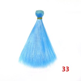 crocheteria de conito Cabello Sintético Para Muñeca Amigurumi, Tela, Pasta Flexibl