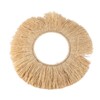 Raffia Wall Decor Portable Textured Appearance Wall Hanging Environmental Friendly