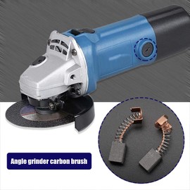 Be In Your Mind 2 Pairs Motor Carbon Brushes Brushes Angle Grinder Carbon Pencils Grinder Motor Replacement Part 12 x 8 x 5 mm for WS125 G720