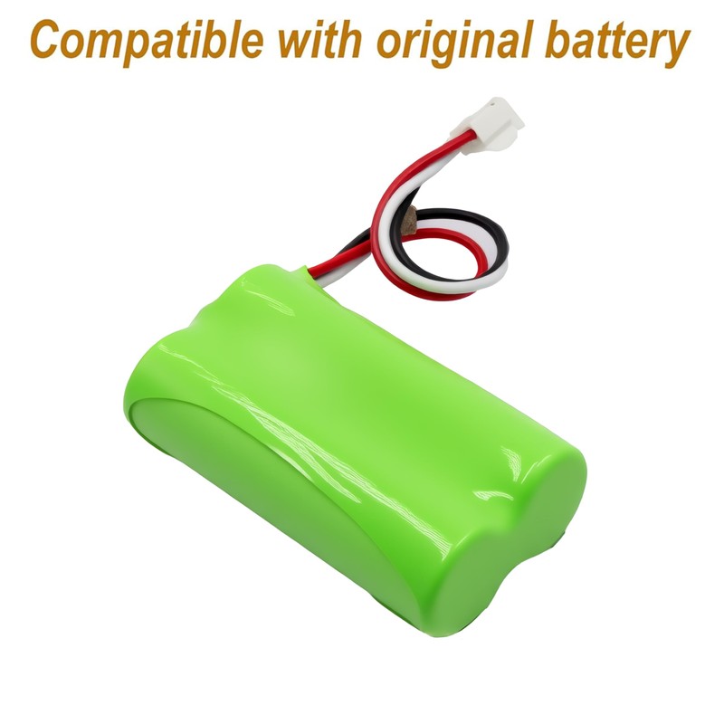 2 Pack 2.4V 1800mAh Ni-MH HFR-50AAJY1900x2(B) Game Console Battery Compatible