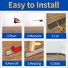 COUKIU Flexible Baseboard Molding Trim, 6 Inch x 20 Feet