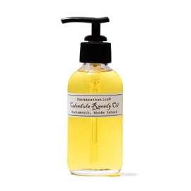 Farmaesthetics Calendula Remedy Oil (4fl oz) | Ethically Sourced Sustainable Beauty | Clean, All Natural, Small Batch Skincare