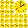 Octaday 28 Pcs Teaching Clock Kit 4 inch to Tell