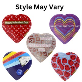 Valentine’s Day Candy Teenager Style Heart Shaped Boxes, Assortment of Chocolate Truffles, Valentine Gifts for Girls, Presents for Loved Ones, 3 Pack, 2 Ounces, Styles May Vary