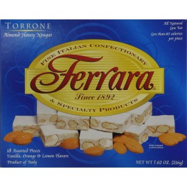 Ferrara Torrone Nougat Candy, 18 Assorted Pieces (Ferrara) Net Wt 7.62 216G