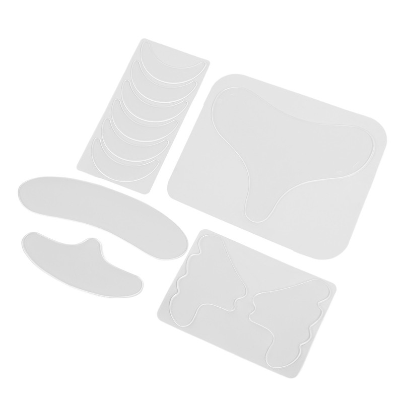 11pcs Facial Wrinkle Flattening Patch Remove Eye Bags Silicone Anti