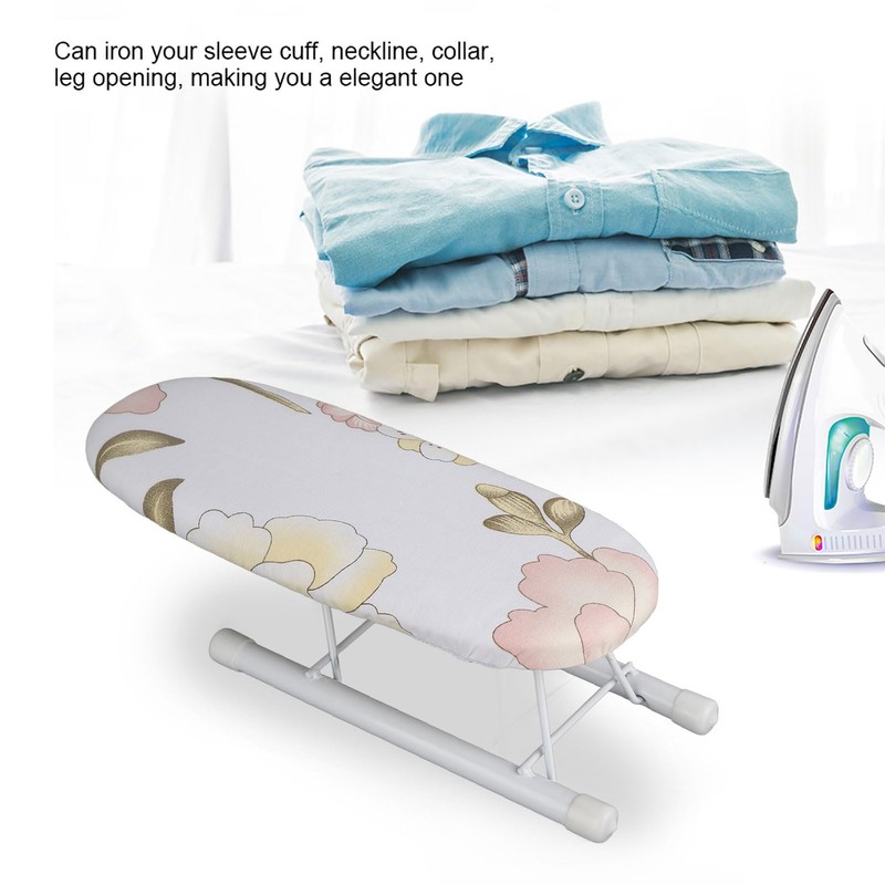 Duimimi Foldable Mini Ironing Board, Space Saving Tabletop Ironing Board,