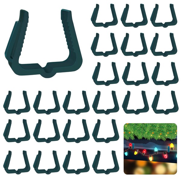 Christmas Light Hanger Clips, Fascia Board Clips, Deck Banister Light