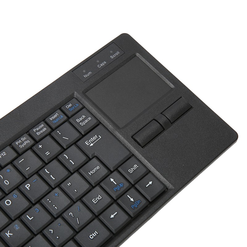 Industrial Keyboard Touchpad Wired Connection X Scissor Foot Plug and