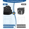 Expandable Lunch Box Cooler Bag - Insulated Heavy Duty Lunch