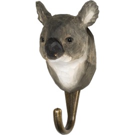 WILDLIFEGARDEN Wildlife Garden Hand Carved Hook Koala
