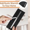 10Pcs Ceiling Fan Blade Filters Self Adhesive Rectangular Coconut Carbon