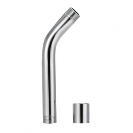 Tyenaza Shower Head Extension, Shower Extension Pipe, Shower Arm Extension Made of 304 Stainless Steel Shower Pipe Extension, Chrome, 8 Inch G1/2 for Shower Head, Hand Shower Extender for Bathroom,