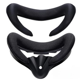 Genérico Cubierta Facial Face Pad para Oculus Quest 2 VR Almohadilla Protectora Anti Sudor Comoda Cojin de Espuma Ventilacion Anti Deslizante Set de Almohadillas faciales