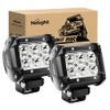Nilight - Luces LED Spot Driving, Jeep SUV, 2 piezas