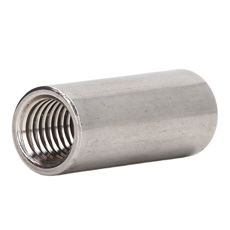 10PCS Round Coupling Nuts 304 Stainless Steel Female Thread Cylindrical