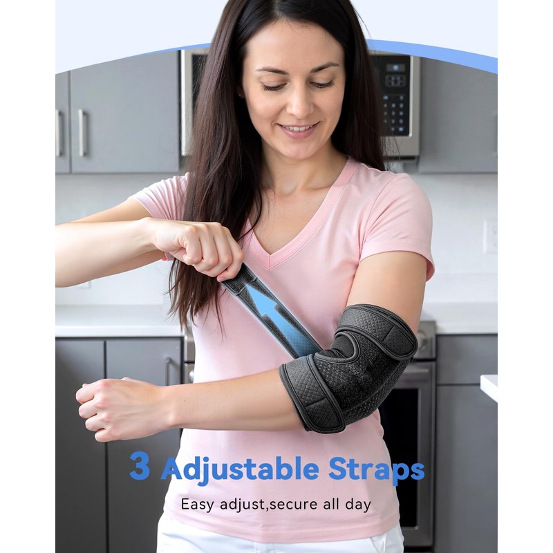 Upgraded Cubital Tunnel Elbow Brace for Women and Men,Elbow Splint-M