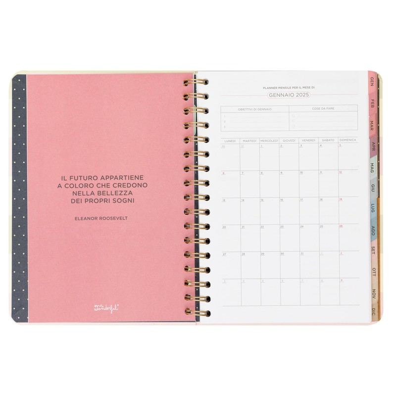 Mr. Wonderful - Office 2025 Weekly Diary - Dare to