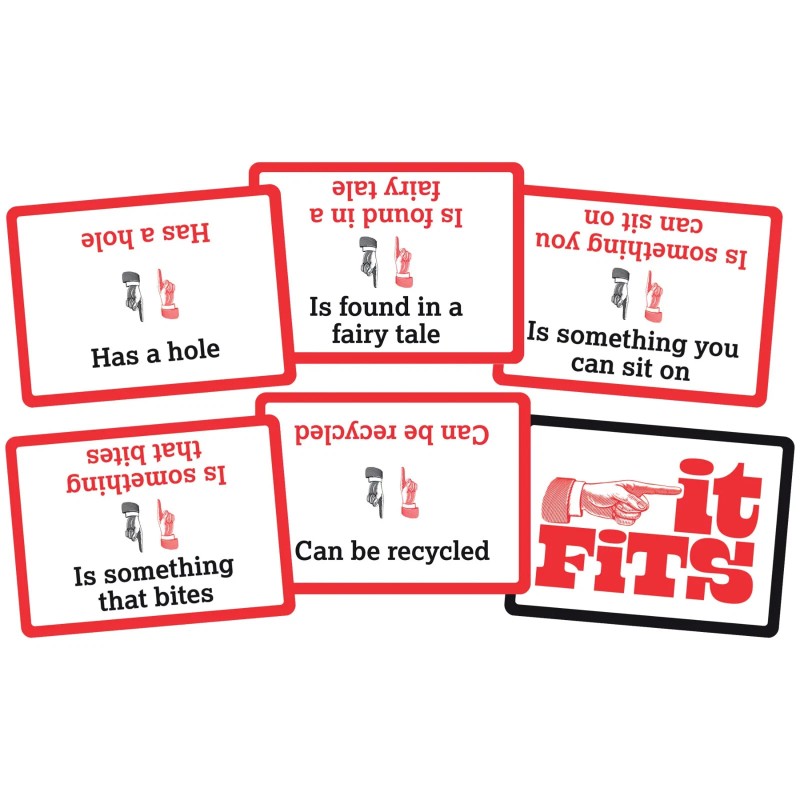 Outset It Fits - Fun Fast Paced Party Game -