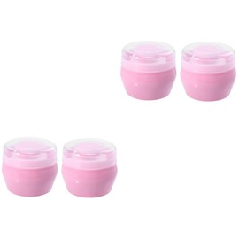 FOMIYES 4 Sets Baby Body Talcum Powder Puff Portable Gentle for Kids Plush Adorable Design Ideal for Baby Shower Decorations