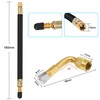 Yeepeo 3 × Valve Extension Car Valve, Tyre Valve Extension