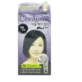 Confume Squid Ink Color Black Bean 1N Black 6ea