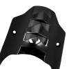 HDBUBALUS Gloss Black Front Headlight Fairing Cover For Harley Softail