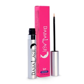 DABALASH Professional Eyelash & Eyebrow Growth Serum with Castor Oil – Promotes the Appearance of Naturally Longer, Fuller, Thicker & Stronger Lash + Brow Hair – 0.18 oz