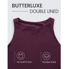 CRZ YOGA Womens Butterluxe Double Lined Cropped Tank Tops High
