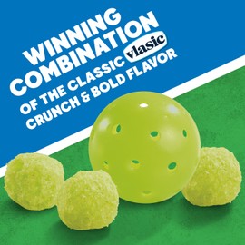 Vlasic Pickle Balls, Dill Pickle Flavored Corn Puffs, Pickleball Gift, 6.5 oz.