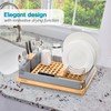 Polder Harmony Dish Rack, Sturdy Dish Drying Rack with 2