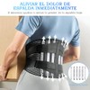 Cinturón de Soporte Lumbar,Cinturón de Soporte Lumbar Transpirable para Hombres