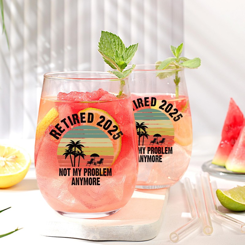 Retirement Gift for Men & Women, Retired 2025 Not My