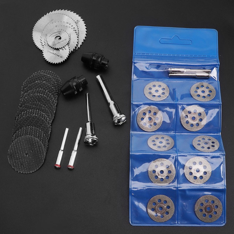 34Pcs Saw Blade Set HHS Circular Resin Diamond Cutting Set