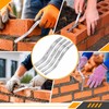Lothee 4 Pcs Double Ended Brick Jointer Concrete Jointer Tuck