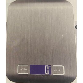 Generic Digital Kitchen Scale (Blue)