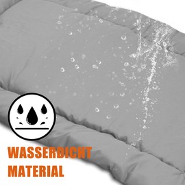 Senzkon Outdoor Dog Bed, 35”x24“ Portable Camping Travel Dog Bed, Soft, Comfortable, Waterproof, Non-Slip, Machine Washable Easy to Clean Pet Mat for Small, Medium and Large Dog and Cat