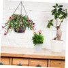 BESPORTBLE 6pcs Heavy Duty Hanging Basket Chains Weather Resistant Metal
