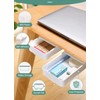 Under Desk Drawer Organizer for Office & Study - Self-Adhesive