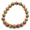 GOLD STONE Himekawa Medicinal Stone Bracelet, 0.4 inches (10 mm),