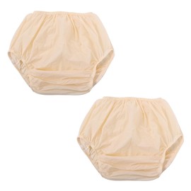 HQRKOTM 2 Stück Inkontinenz slip damen Waschbare Harninkontinenzslips Erwachsenenwindeln Unterhosen PE-Material (L)