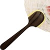 Round Full Fan Summer Zukushi Watermelon Beige Approx. 10.2 x