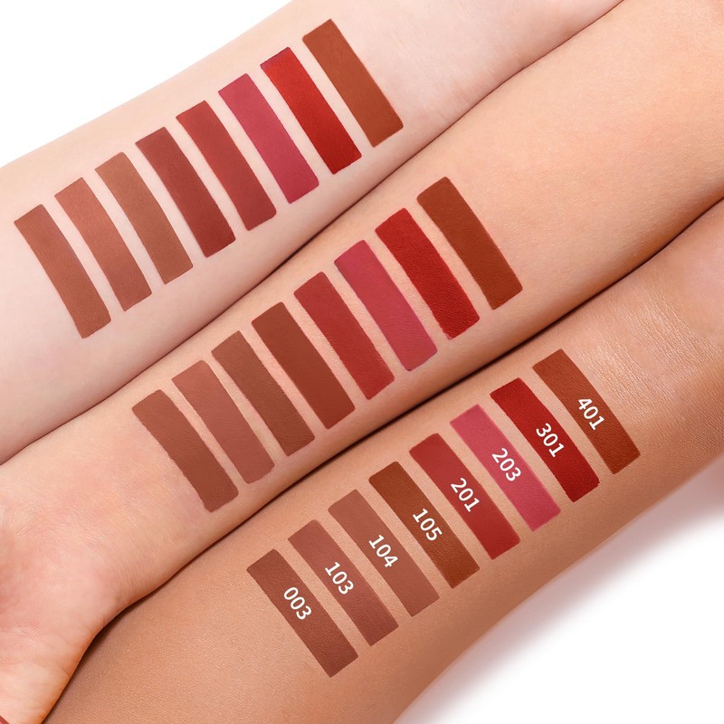 Matte Lipstick – Hydrating, Non-Drying, Full Coverage Nude 105
