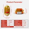 AC110V Strobe Siren Industrial Warning Light with Yellow LED and