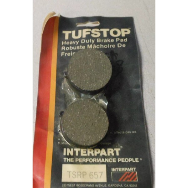 Unbranded NOS TUFSTOP Front Brake Pads Fits: Suzuki 77-86 GS550