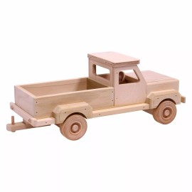 Amishtoybox.Com Amish-Made Wooden Toy Pickup Truck