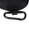 COX SPORTIF LG4FBZ11L BK00 Ball Holder, 3 Pieces, Heart Carabiner