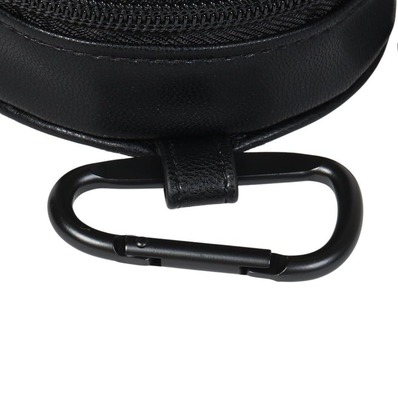 COX SPORTIF LG4FBZ11L BK00 Ball Holder, 3 Pieces, Heart Carabiner